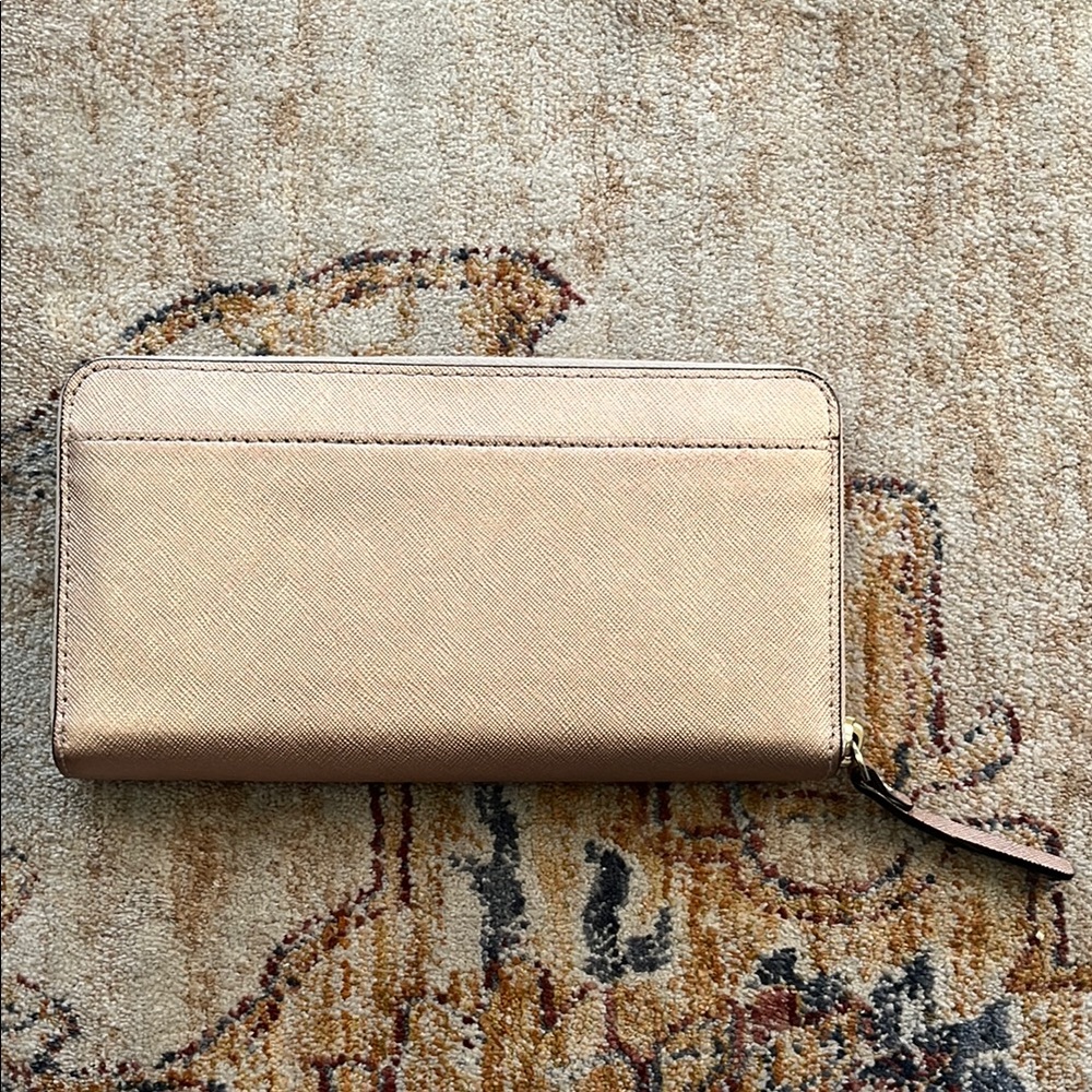 Kate Spade Gold Wallet - Picture 2 of 5